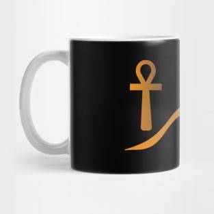 Egypt in Arabic typography design Mug